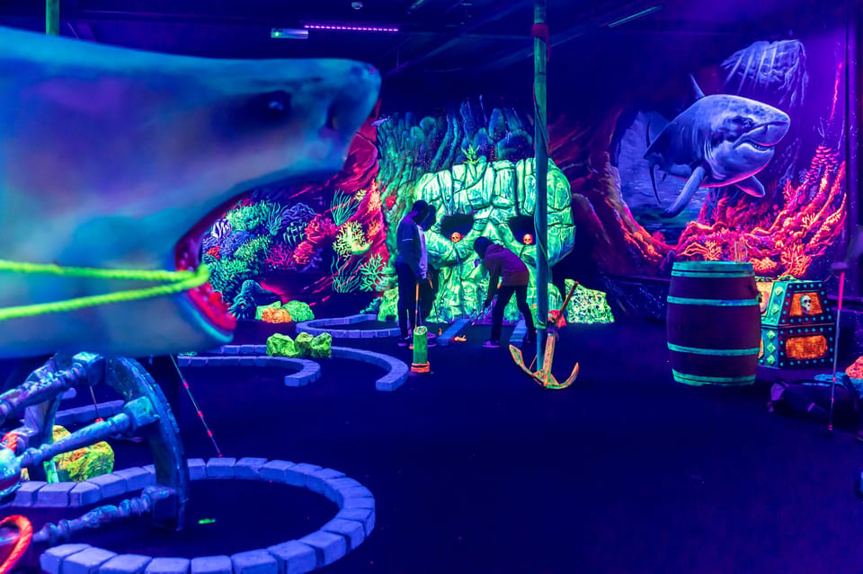 Aloha Amsterdam: 12-Hole Glow-in-the-Dark Mini-Golf - Why This UV Pirate Course Is Such a Solid Amsterdam Break