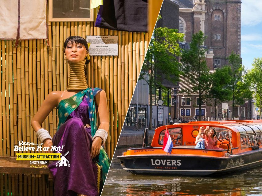 Amsterdam 1-Hour Canal Cruise and Ripley’s Believe it or Not - The 1-hour canal cruise: glass-topped comfort on the UNESCO canals