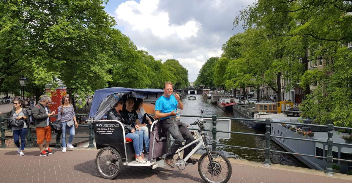 Amsterdam: 2-Hour Sightseeing Tour by Rickshaw - What you’ll see: canals, historic houses, and the Red Light District by daylight