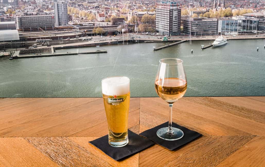 Amsterdam: A'DAM Lookout Entry Ticket with 2 Drinks - Key things to know before you go