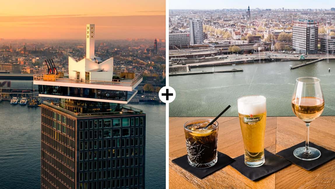 Amsterdam: A'DAM Lookout Entry Ticket with 2 Drinks - Why A’DAM Lookout is a smart Amsterdam add-on (not just another view)