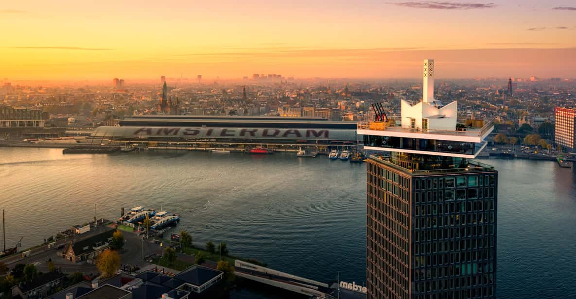 Amsterdam: A'DAM Lookout Entry Ticket with Burger - Getting to A’DAM Lookout from Amsterdam Centraal (without the headache)