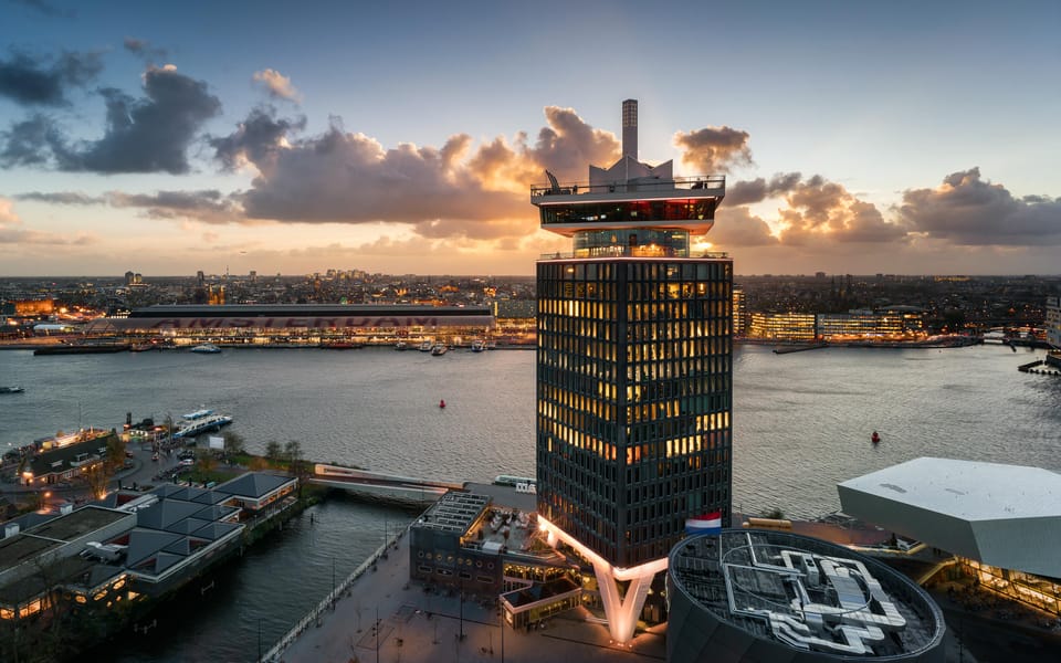 Amsterdam: A'DAM Lookout Ticket and Lunch or Dinner Voucher - Quick reasons to buy this ADAM Lookout deal