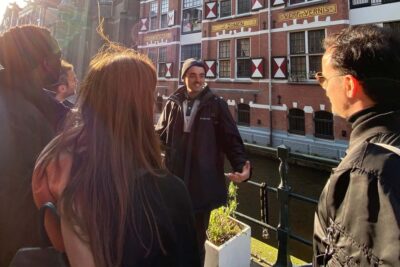 Amsterdam: Anne Frank Guided Small Group Walking Tour - Meeting at Beursplein 5 and Setting the Tone for the Walk