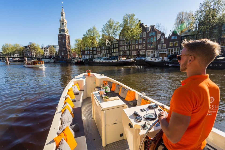Amsterdam: Canal Belt Private Beer Boat Tour - Meeting at the Seapalace Dock and Getting On Fast