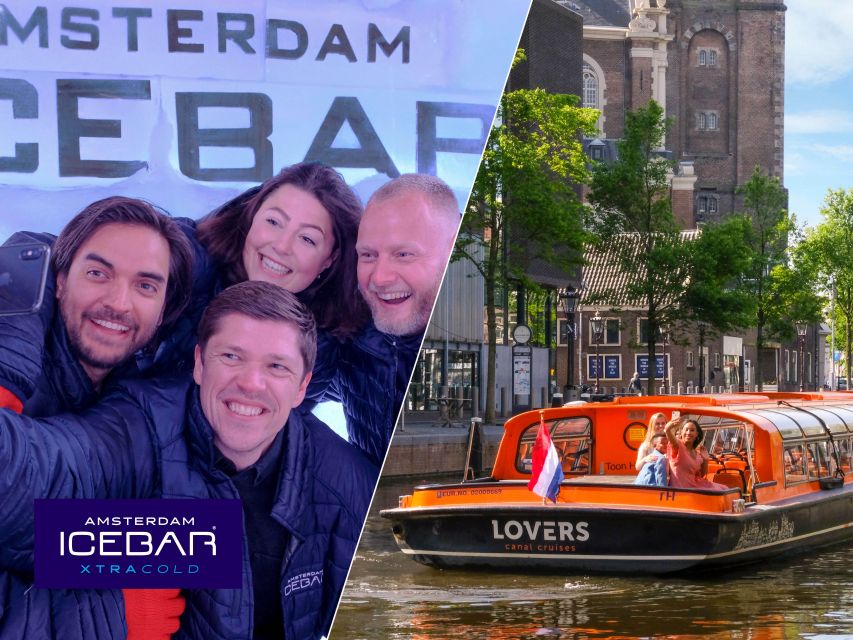 Amsterdam: Canal Cruise and Entrance to Xtracold Icebar - Xtracold Icebar: Timed Entry, Skip-the-Line, and 3 Included Drinks