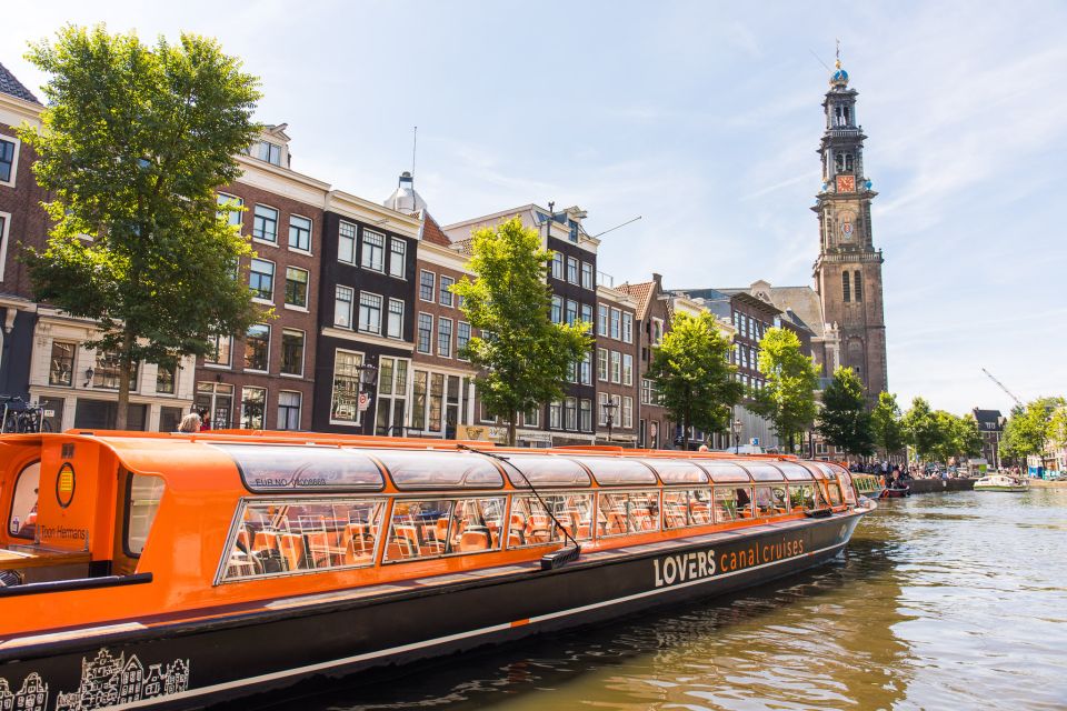 Amsterdam: City Centre Canal Cruise - Weather-Proof Comfort on a Covered Boat