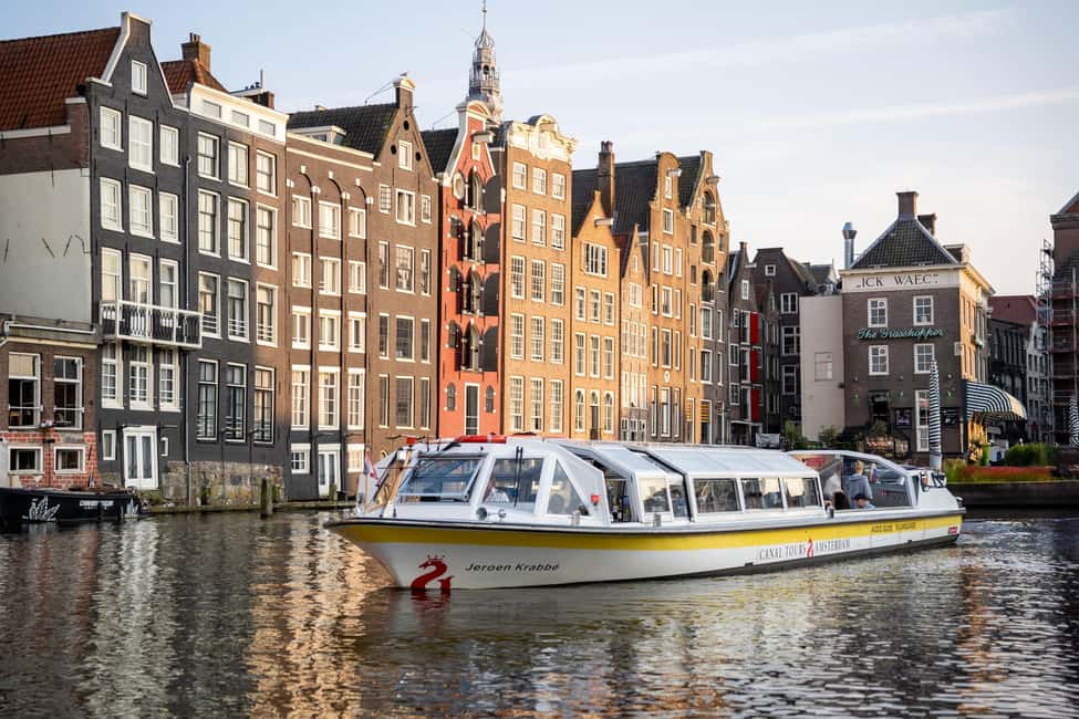 Amsterdam: City Centre Canal Cruise & Free Flower Cocktail - Key things to know before you board