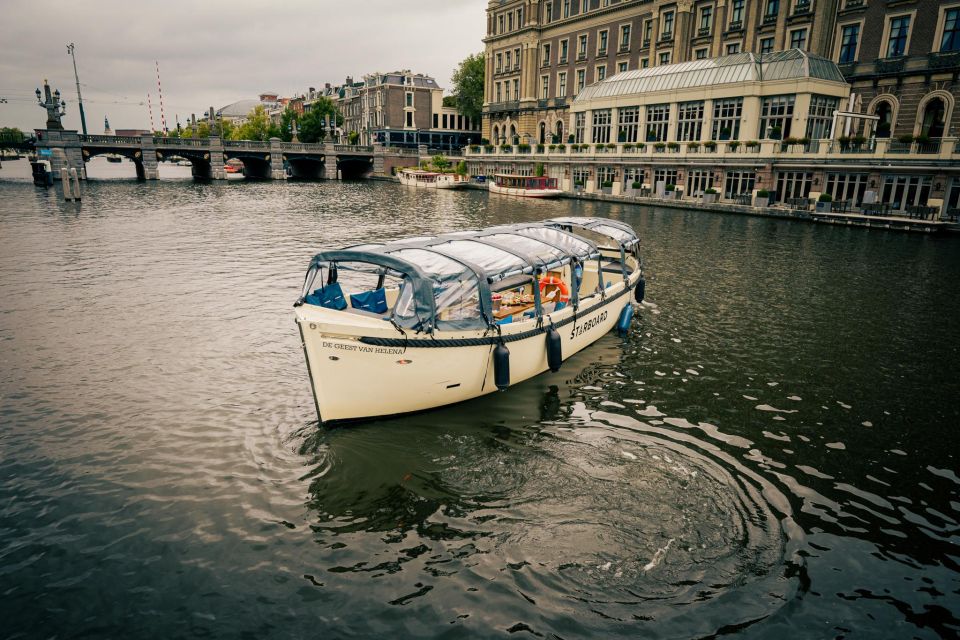 Amsterdam: Covered Canal Booze Cruise with Unlimited Drinks - Key things to know before you board