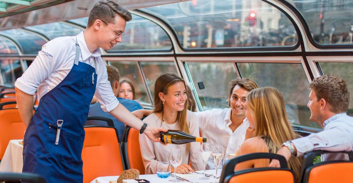 Amsterdam: Dinner Cruise with 4-Course Menu - From LOVERS Café to Centraal: how the evening starts