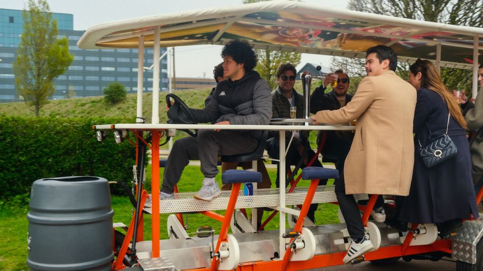 Amsterdam: Dutch Beer Bike Blast Tour with Onboard Bar - The Sloterdijk Cycling Portion: Guided, Built for Fun, Not Quiet Sightseeing
