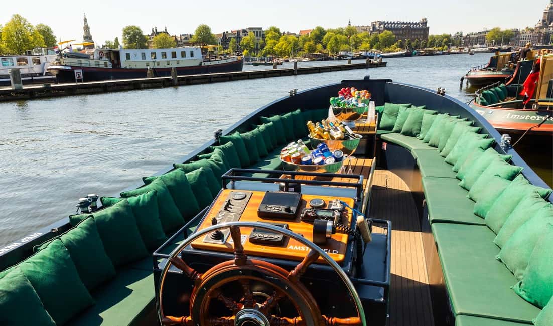 Amsterdam: Guided Open Boat Canal Cruise Including Drink - The 35 Photo Stops That Shape Your Hour