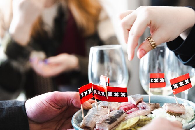 Amsterdam High-End Dutch Food & History Tour - Up to 8 guests - Saturdays: satay-market flavor, cheese pairing, and West India bitterballen