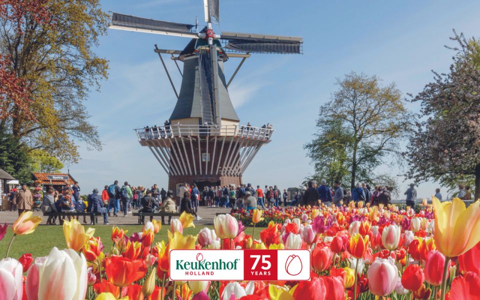 Amsterdam: Keukenhof Ticket and Roundtrip Shuttle Transfer - Getting into Keukenhof: official ticket plus self-guided time