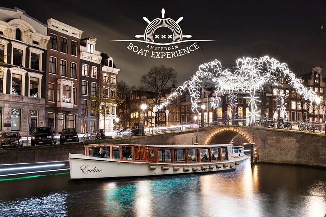 Amsterdam Light Festival: Heated Cruise with Hot Drinks & Bite - A warm canal ride during the Amsterdam Light Festival