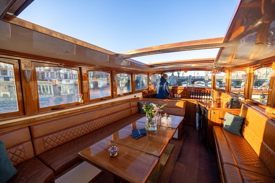Amsterdam: Luxury Canal Cruise with Optional Snacks & Drinks - Drinks and snacks on board: choose the option that fits your style