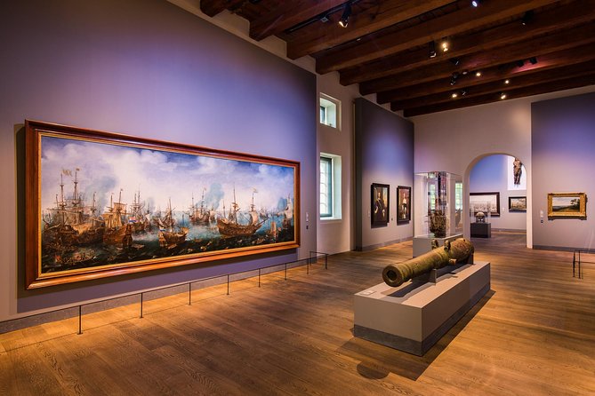 Amsterdam National Maritime Museum Skip-the-line-Ticket - The outdoor-style payoff: replica ship and the cargo ship moment