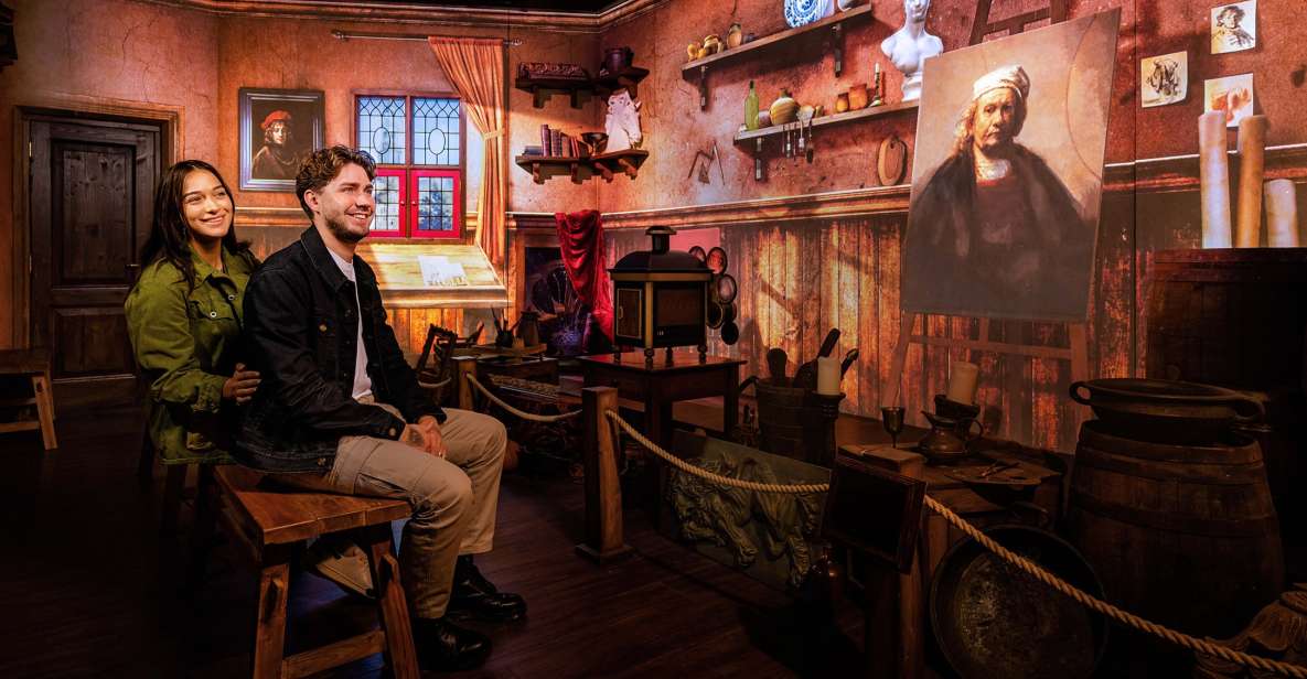 Amsterdam: Rembrandts Immersive Experience Admission Ticket - Key highlights to know before you go