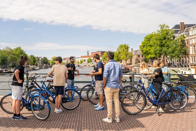 Amsterdam Small-Group Bike Tour With Canal Cruise, Drinks, Cheese - De Gooyer Windmill: famous silhouette, no ticket needed