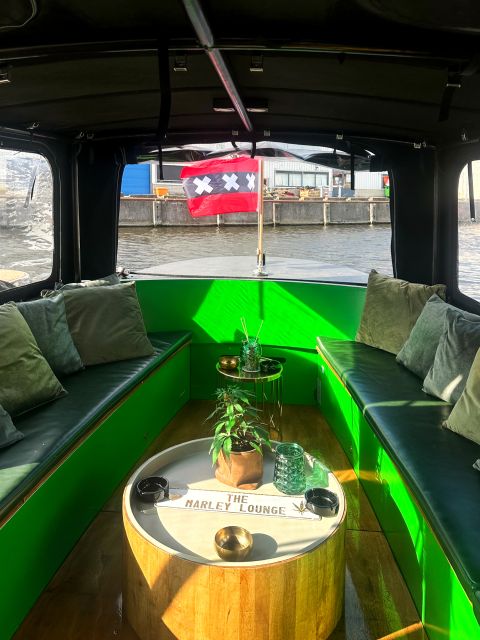 Amsterdam: Smoke and Lounge City Boat Cruise - Crew and Vibe: Emma, Radi, Stef, Otto, and Anthony Make It Feel Personal