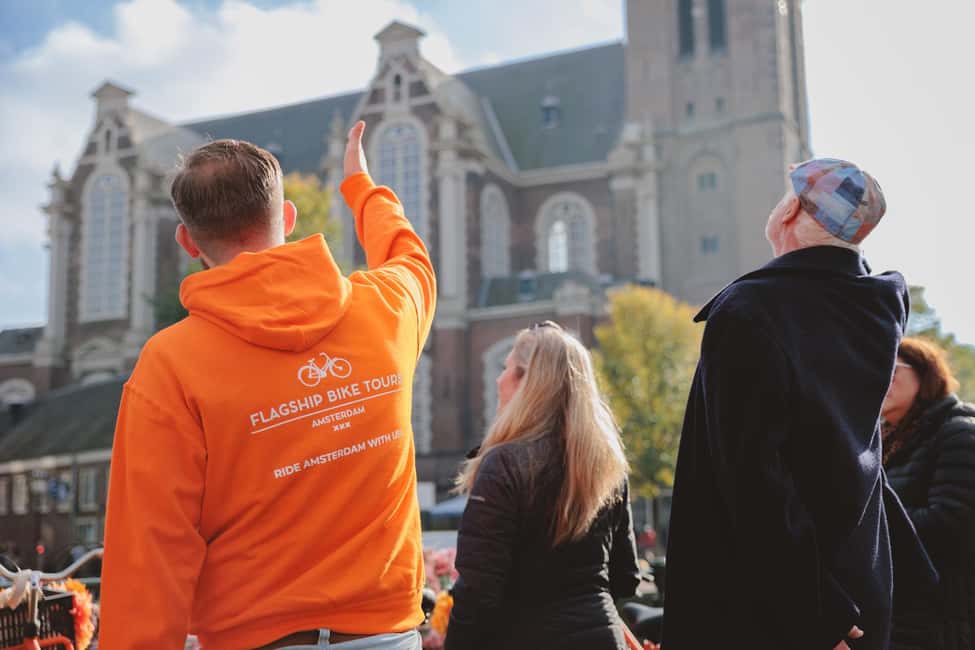 Amsterdam: Top Highlights Guided Bike Tour EN/DE/ES/FR/IT/CN - Photos, Canals, and What to Watch for While Riding