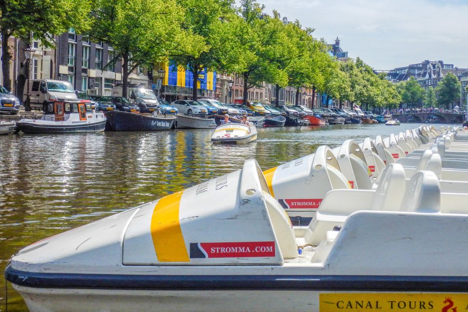 Amsterdam: Unique Pedal Boat Experience in the Canals - Pedal Power, Family Fit, and Realistic Fun Time