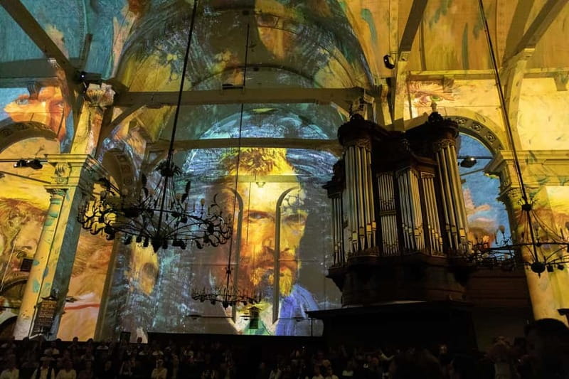 Amsterdam: Van Gogh and Rembrandt Immersive Experience Entry - The 45-minute show: how the experience unfolds
