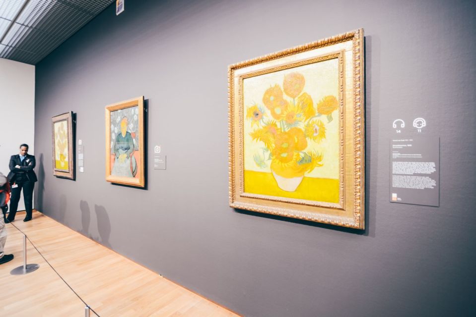 Amsterdam: Van Gogh Museum Ticket & Guided Tour - Stop 1 inside the museum: self-portraits as more than vanity