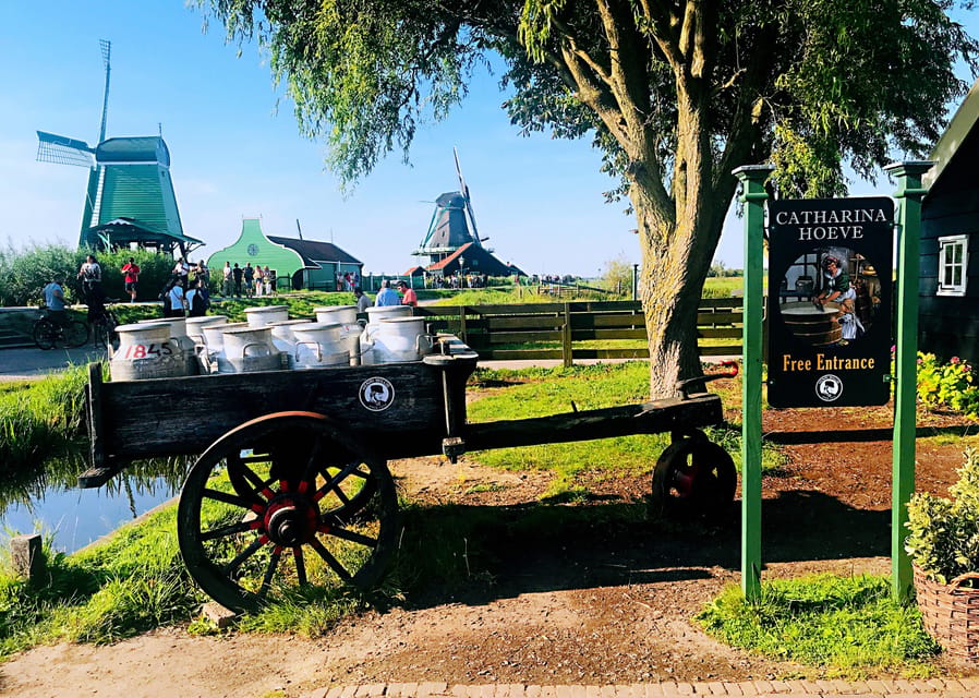 Amsterdam: Zaanse Schans and Giethoorn Day Trip with Cruise - Lunch and free time: how to avoid the rushed feeling