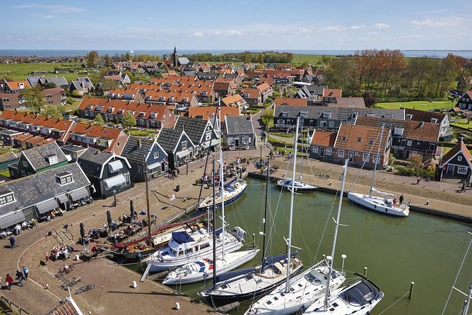 Private Excursion to Zaanse Schans, Edam, Volendam and Marken - Marken: colorful homes plus the Netherlands’ water-planning story